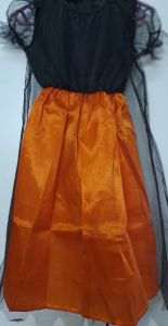 Kids Costumes to Hire - Orange & Black -  GIRL DRESS